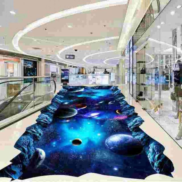 3d Galaxy Epoxy Floor for Show Room