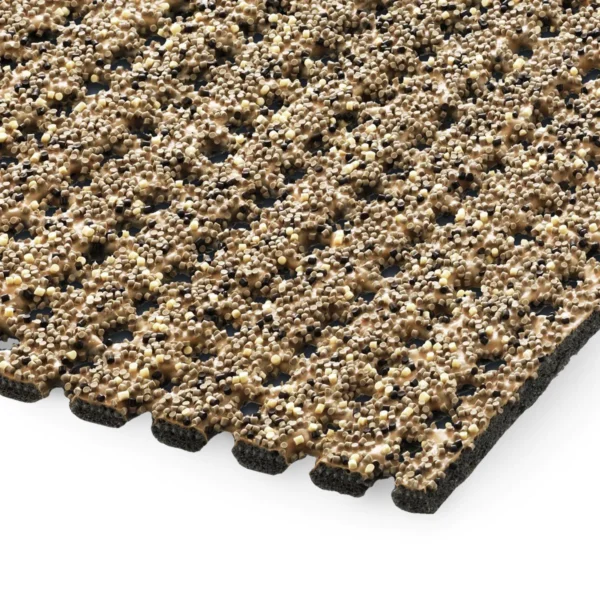 Anti-slip Textured Rubber Safety Matting | Granulate Coated
