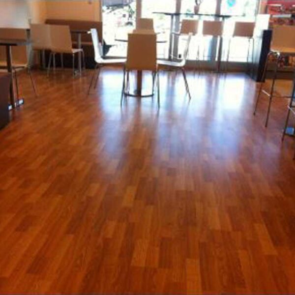 Original Statoil Laminate Floor - 2014