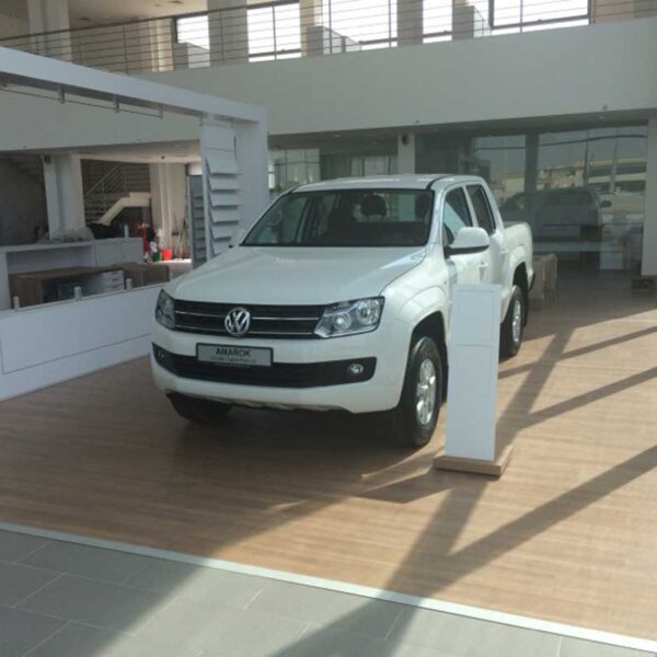 Original VW Showroom Laminate Floor - 2013 Dubai