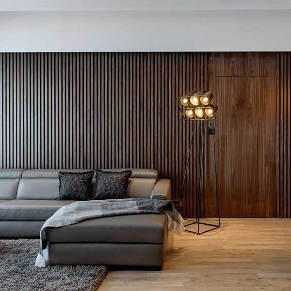 Original Smoked Oak Laminate Floor - WD655522